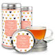 Gold Hearts Tea Tin Party Favors Image 8 of 9